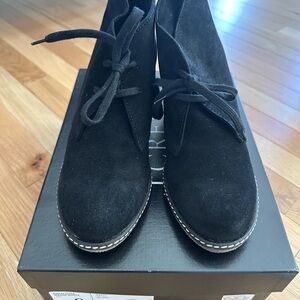 J. Crew Macalister Suede Wedge Ankle Boots